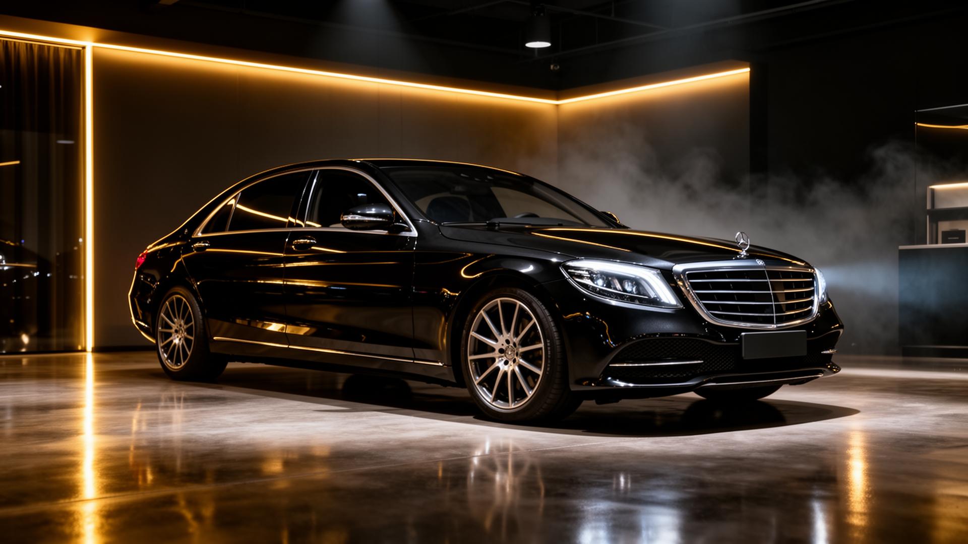 Luxusné výkonné auto v showroome BajoCarsPerformance